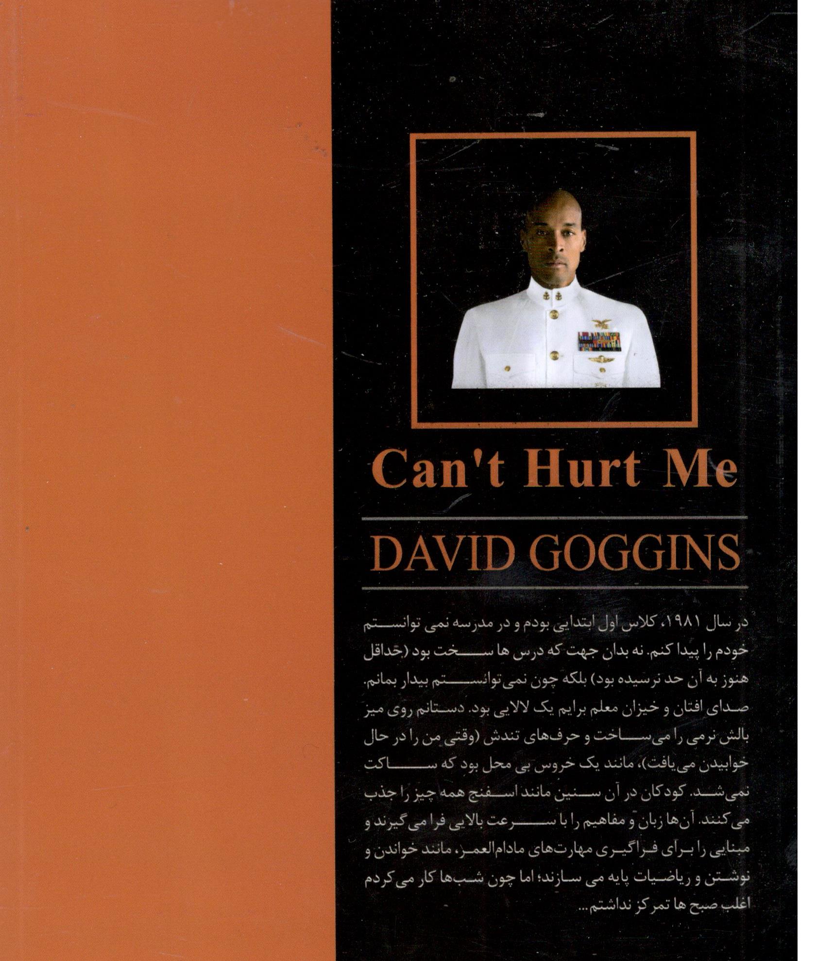 کتاب نمی توانی به من آسیب بزنی اثر دیوید گاگینز انتشارات نیک فرجام